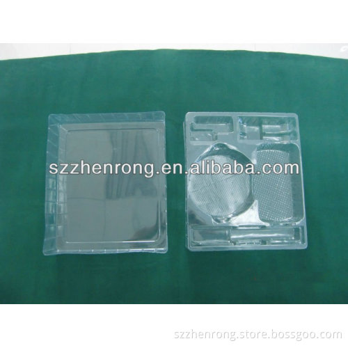 clear/transparent vacuum forming plastic packing box